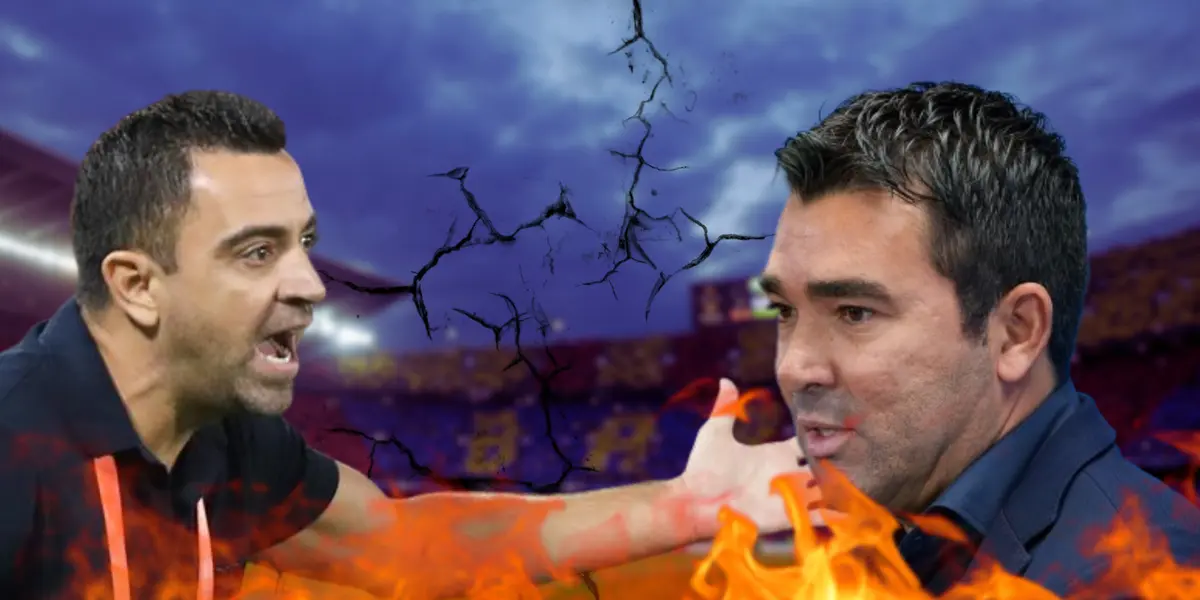 El enfado de Deco y Xavi, el portugués no lo quiere como DT de Barça y así lo dijo