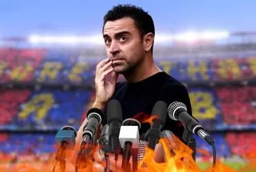 Xavi está con la soga al cuello en Barça y mira la excusa que dio ante la prensa