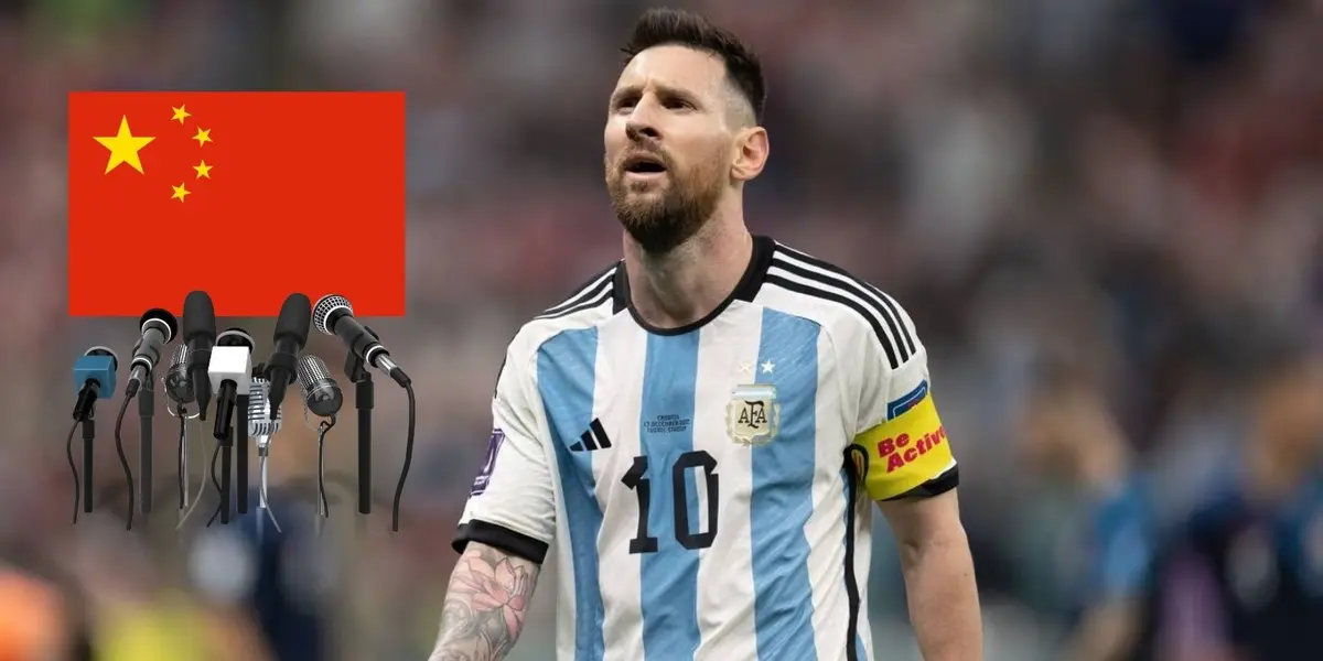 Al número 10 de la selección Argentina le hicieron hablar chico y no le fue muy bien que digamos