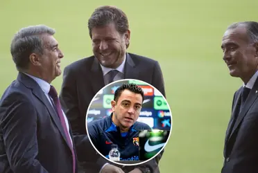 Cumbre por la continuidad de Xavi en la Ciudad Condal, querrían renovarle por dos años más