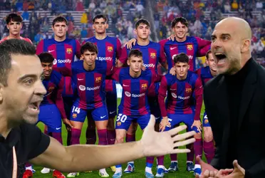 Dicen que están peleados y así contestó Xavi al comentario de Pep sobre su Barça