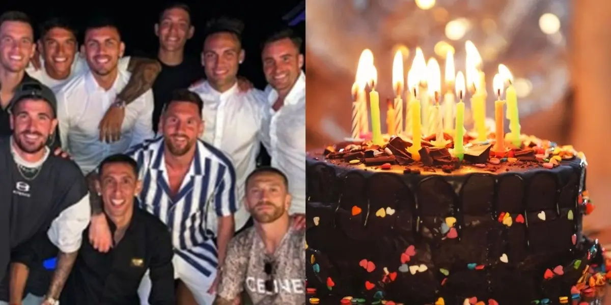 El argentino cumpla años y uno excompañero se acordó de él en las redes