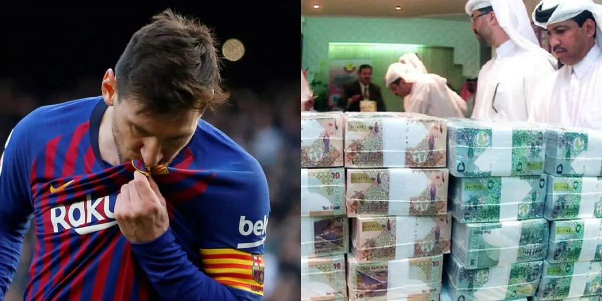 El astro argentino cada vez la tiene más difícil rechazar a los árabes que siguen aumentando el dinero a ofrecerle