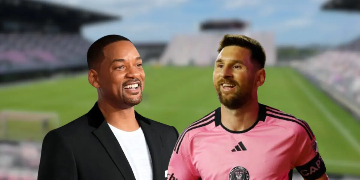 El astro argentino dio cátedra en el primer partido de la MLS del Inter de Miami, con la presencia de Will Smith que alucinó con conocerlo