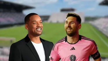 El astro argentino dio cátedra en el primer partido de la MLS del Inter de Miami, con la presencia de Will Smith que alucinó con conocerlo
