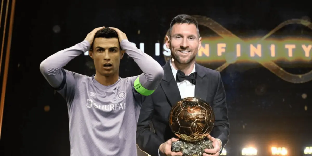 El astro argentino ganó el Balón de Oro por octava vez en su carrera, pero su rival de toda la vida ahora se dedica a hacer rabietas de niño pequeño en Arabia