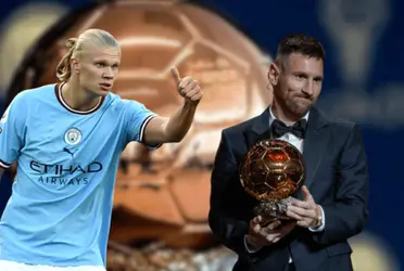 El astro argentino le dio su bendición a Haaland para ganar los próximos Balones de Oro en la misma gala de su octavo galardón, pero así le pagó el noruego