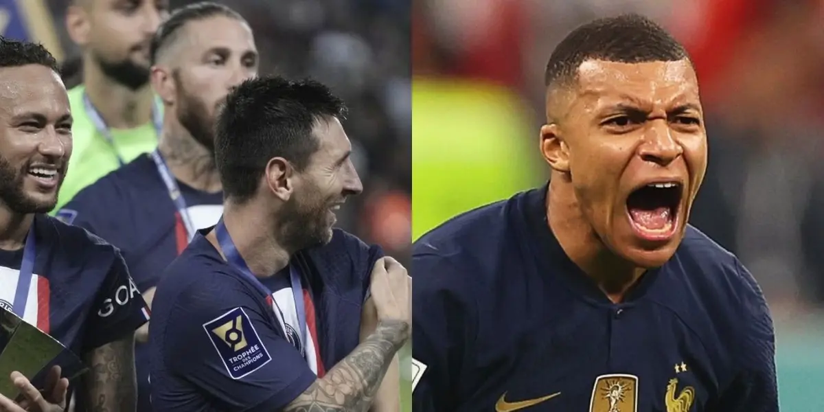 El astro argentino no asistió a la ceremonia de premiación de la Ligue 1 y a Mbappé no le habría gustado mucho