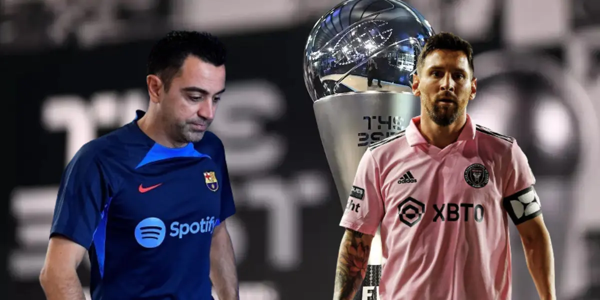 El astro argentino no se presentó a los premios pero sí votó y mira donde lo dejó a Xavi