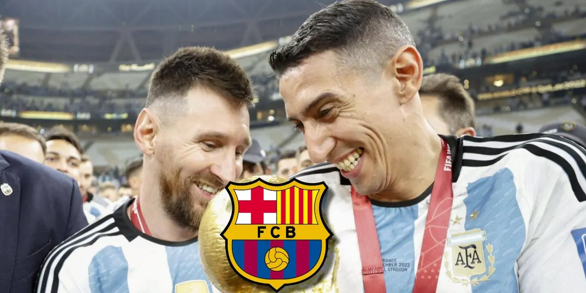 El astro argentino podría convencer a su amigo, el fideo Di María, de fichar por el Barcelona para la campaña que viene