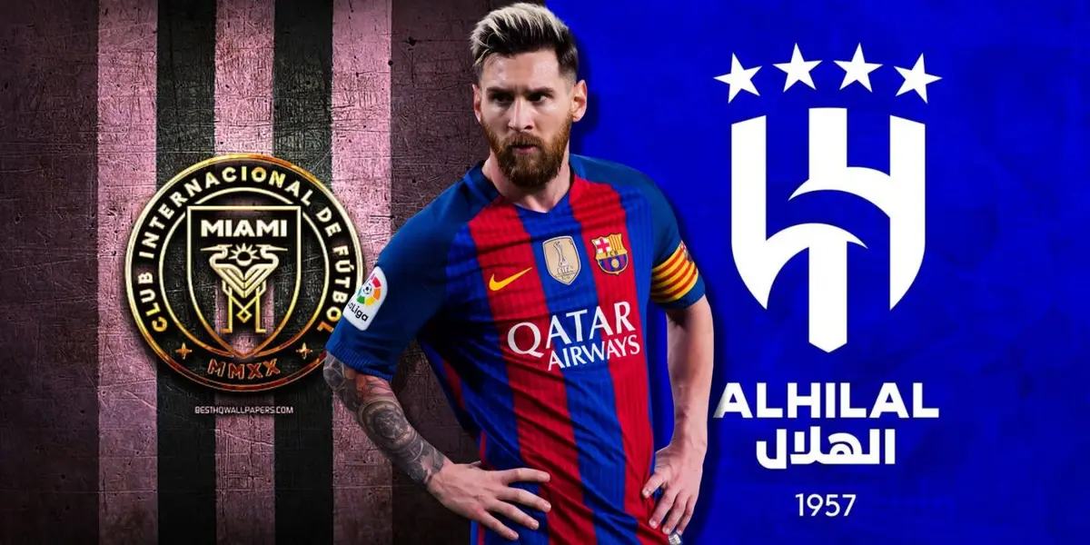 El astro argentino sabe donde quiere acabar su carrera como profesional y no sería en Arabia