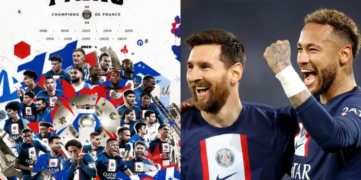 El astro argentino se dejó la piel para sacar campeón al conjunto parisino, mientras el brasileño estaba haciendo cualquier cosa menos apoyar al club