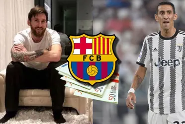 El astro argentino se gastó una millonada por su casa en Barcelona, mientras que la de Di María no tanto pero podría cambiar ahora que suena para el Barça