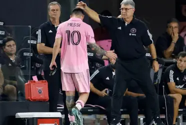 El astro argentino se retiró con una molestia en el partido del otro día ante el Toronto FC y apenas pudo completar media hora