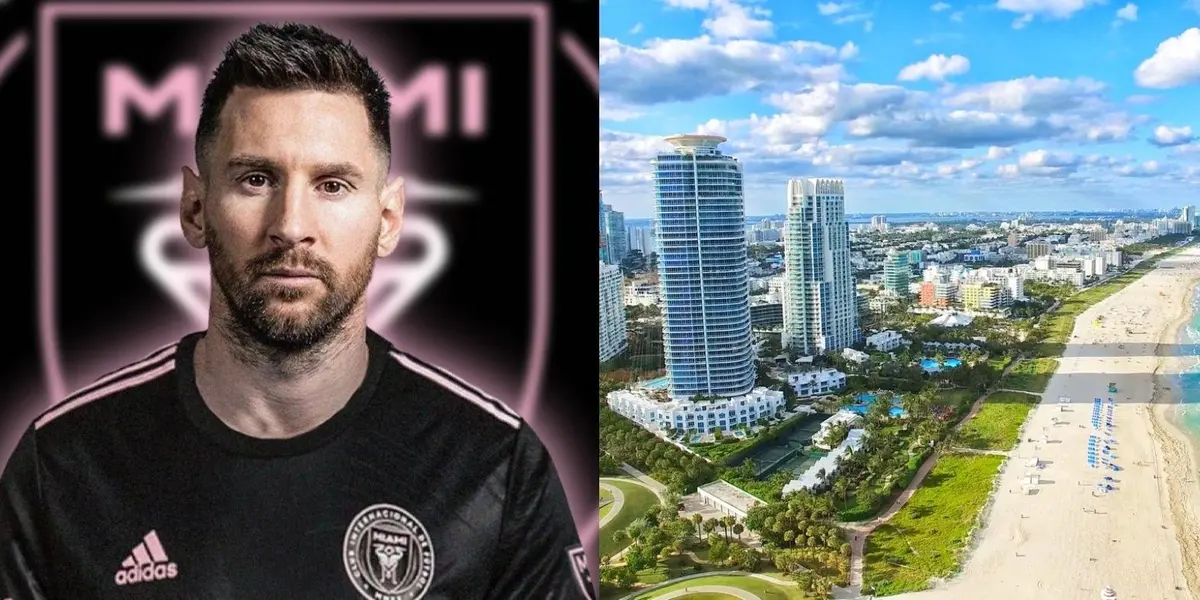 El astro argentino se volvió viral luego de que le tomarán unas fotos en su estadía en Miami