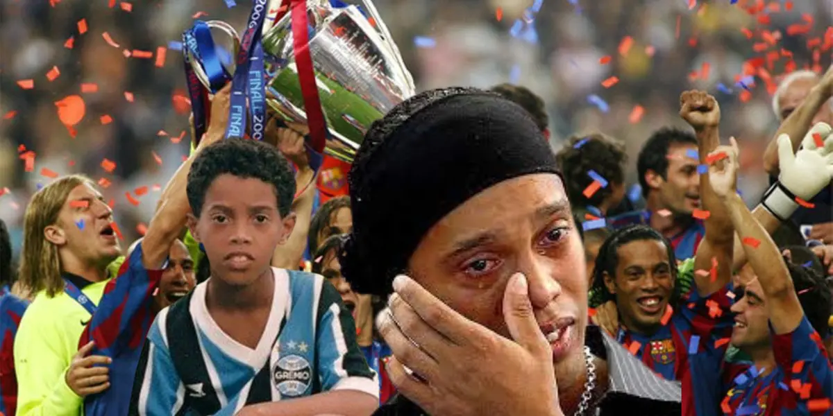 El astro brasileño e ícono del club tiene un pasado muy complicado, siendo cuidado e inculcado en el fútbol por una persona especial