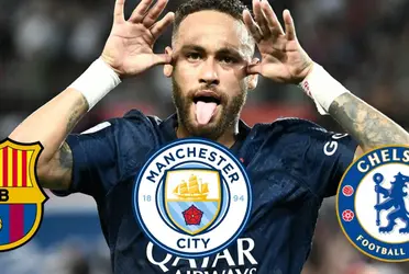 El astro brasileño no quiere seguir en PSG y tendría un equipo inglés interesado en comprarlo