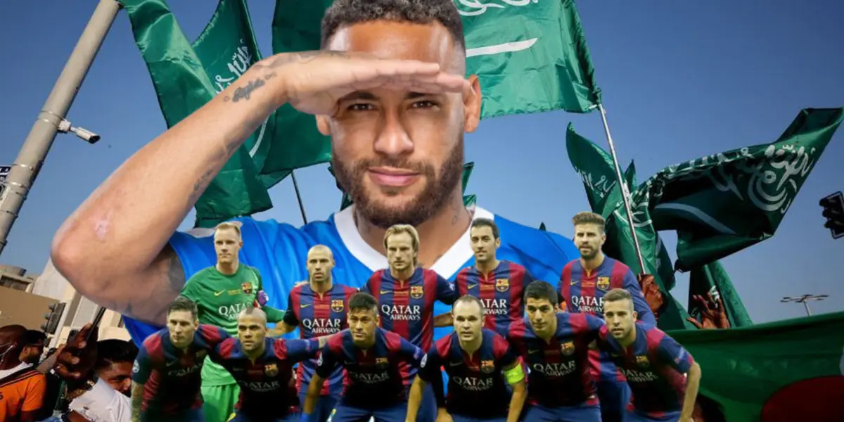 El astro brasileño se ha reencontrado con un viejo compañero que le dedicó unas palabras en redes