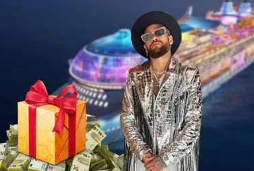 El astro brasileño se irá de fiesta en un crucero y un influencer le hizo un generoso regalo