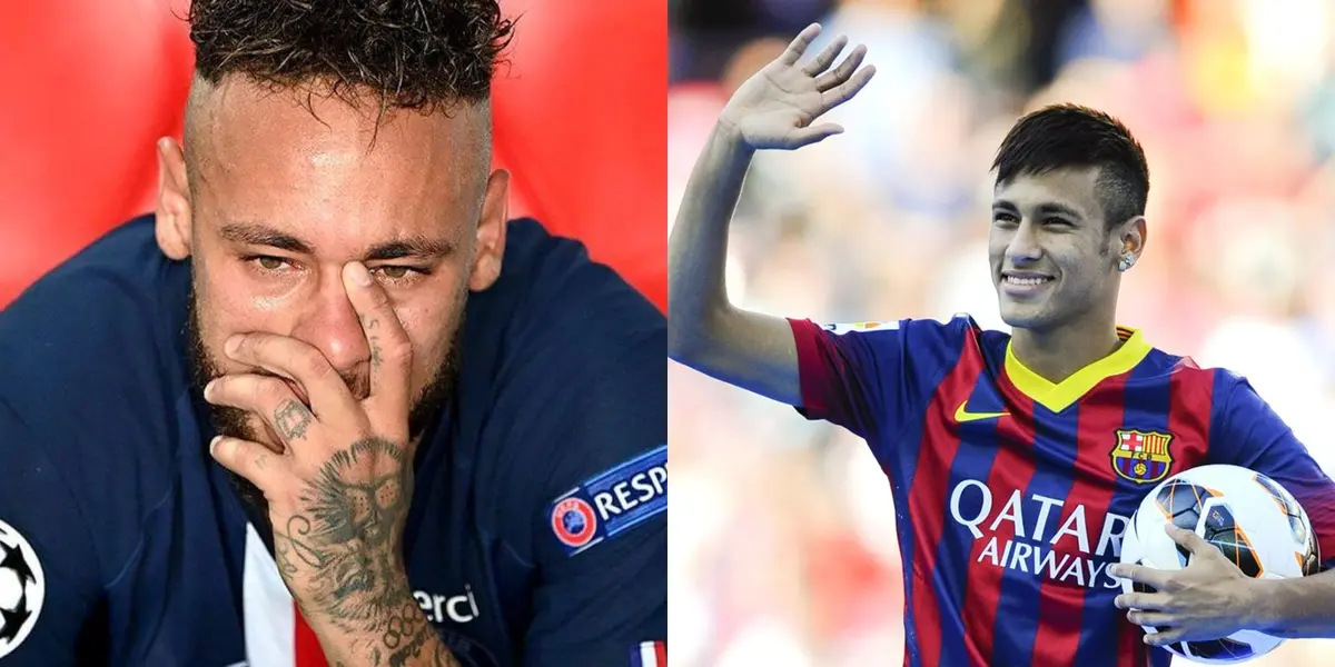 El astro brasileño sigue con su deseo de regresar al club