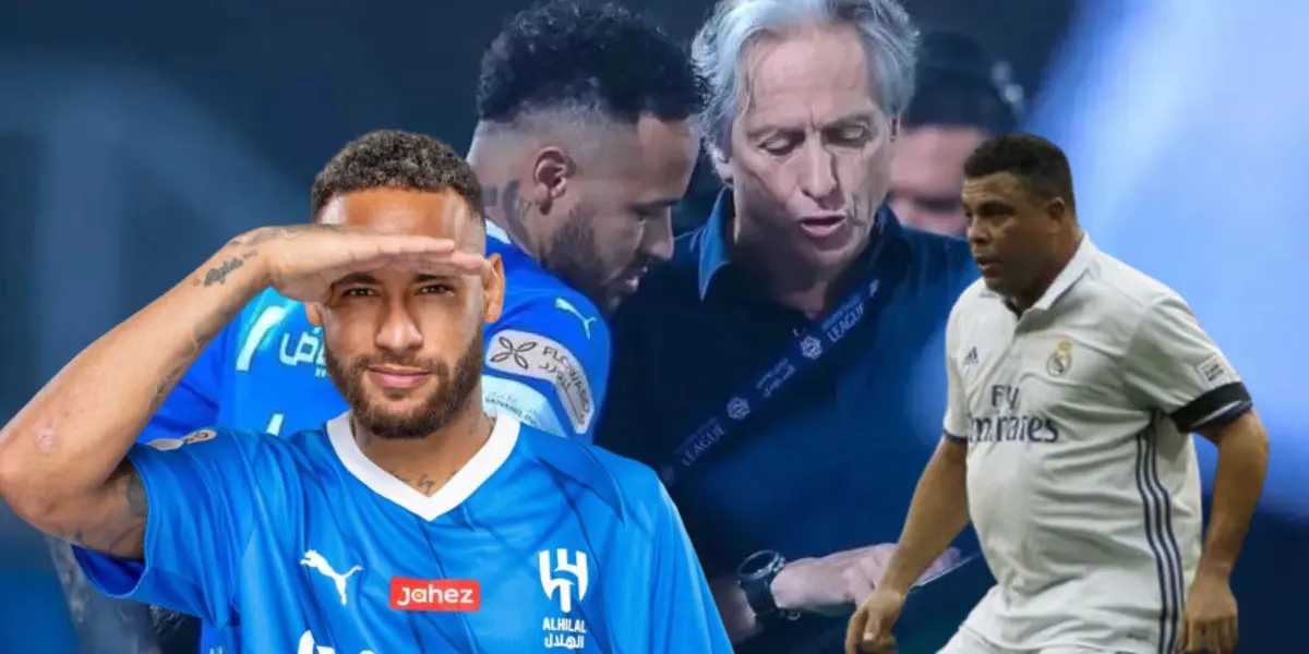 El astro brasileño volvió a Arabia Saudí y las imágenes que hay de él impresionan y no para bien