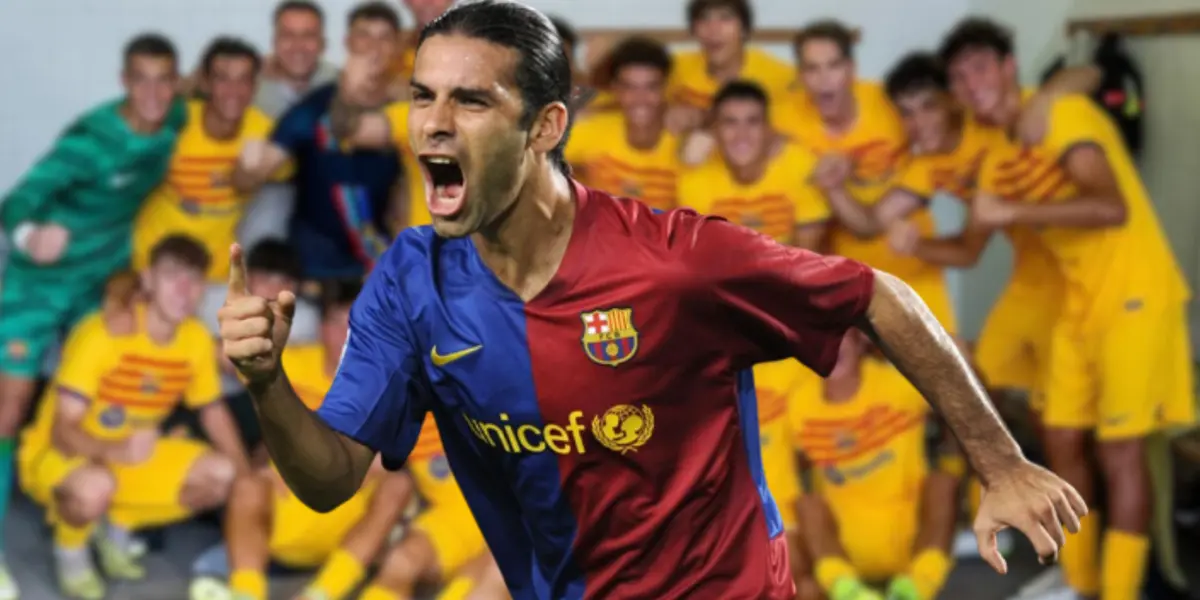 El Barça Athletic tiene como entrenador al mexicano Rafa Márquez que se ve reflejado en este jugador suyo y así lo declaró en una entrevista