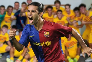 El Barça Athletic tiene como entrenador al mexicano Rafa Márquez que se ve reflejado en este jugador suyo y así lo declaró en una entrevista