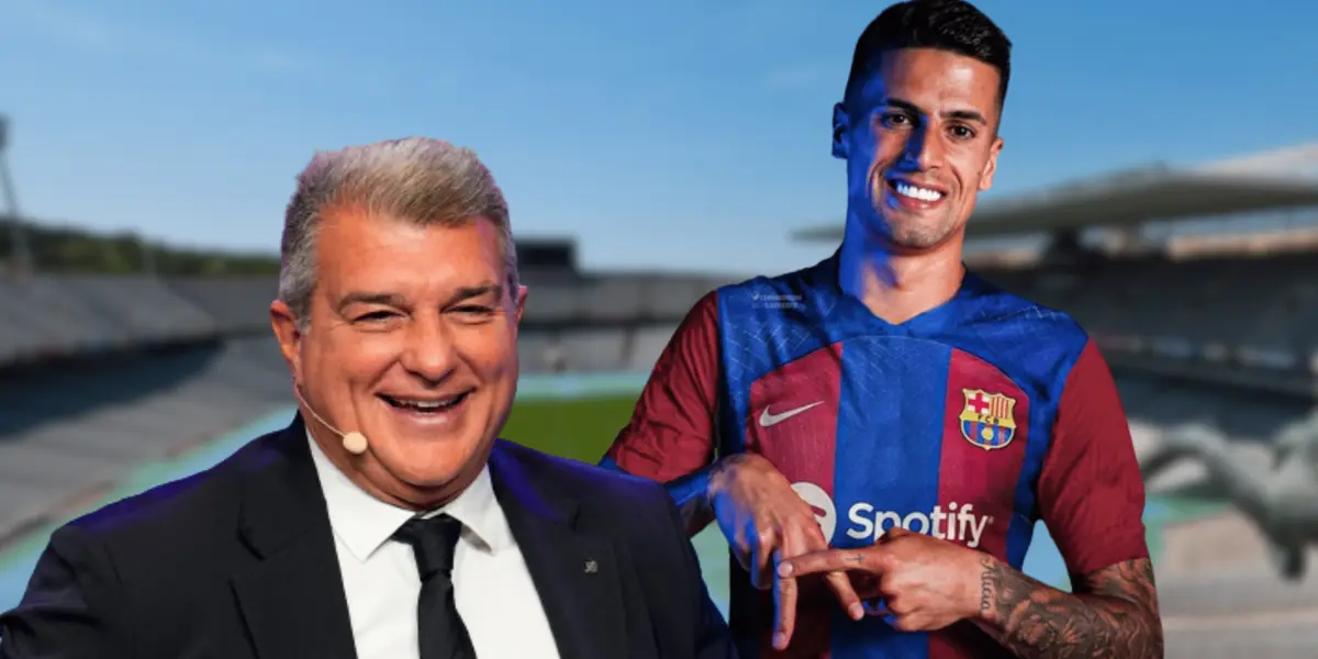 El Barça manejó algunas alternativas por si no podía cerrar el pase del lateral portugués y uno de estos habló ante la prensa ayer