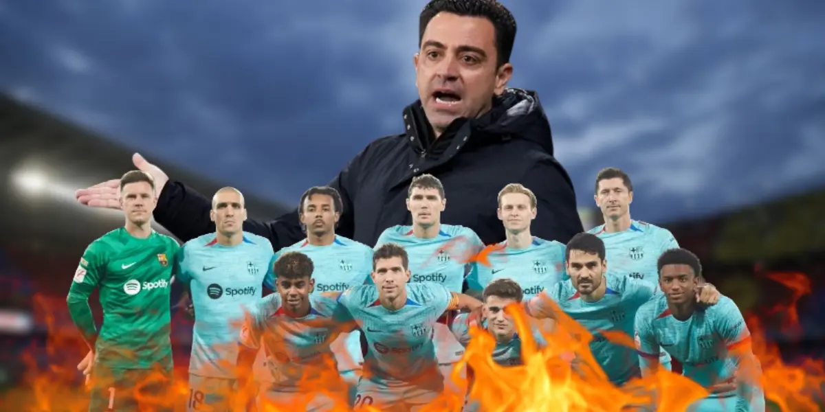 El Barça no juega a nada y este jugador está molesto con Xavi por sacarlo del 11