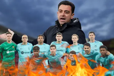 El Barça no juega a nada y este jugador está molesto con Xavi por sacarlo del 11