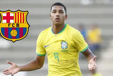 El Barça sigue de cerca a un delantero de Brasil que la está rompiendo últimamente con su selección