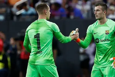 El Barça sigue teniendo pendiente la renovación del segundo arquero de la plantilla y esto preocupa por la posición del jugador