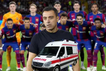 El Barça tuvo un nuevo lesionado a minutos antes de comenzar el encuentro ante el Atlético Madrid