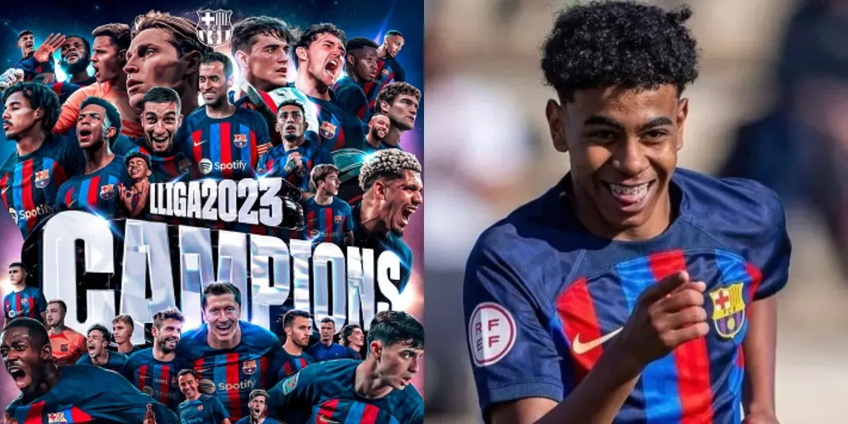 El Barcelona se consagró campeón e hizo que el juvenil entre en los libros de historia de LaLiga