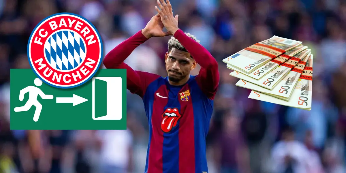 El Bayern pagaría al Barça 80 millones por Araújo y el charrúa dejó la puerta abierta