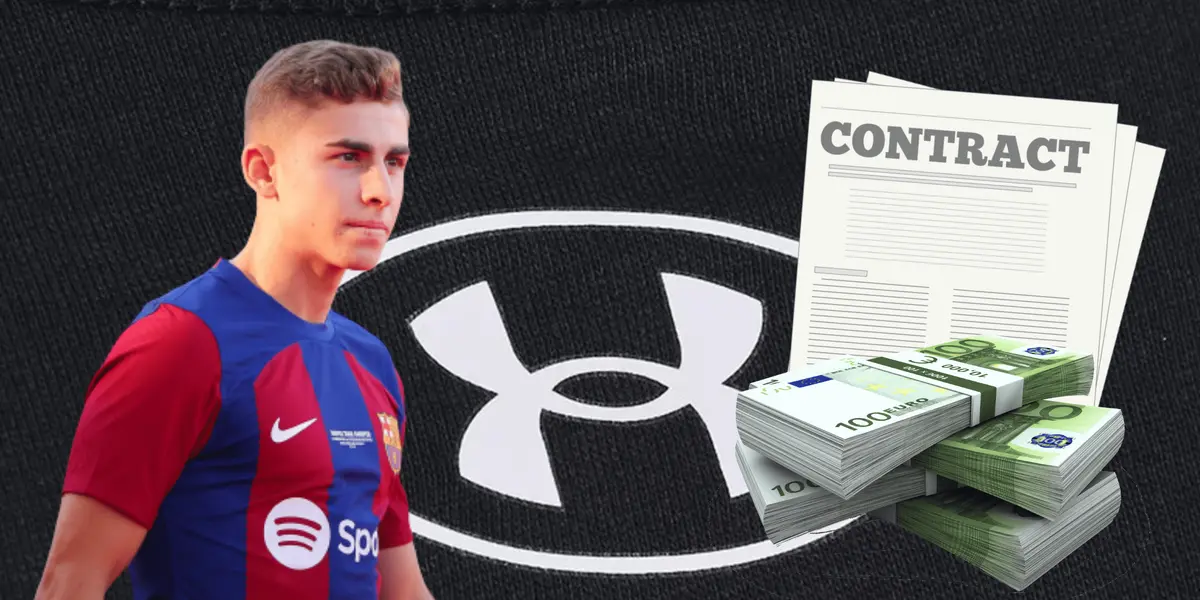 El canterano de 21 años firmó su primer contrato de exclusividad y si sigue brillando mira lo que podría ganar