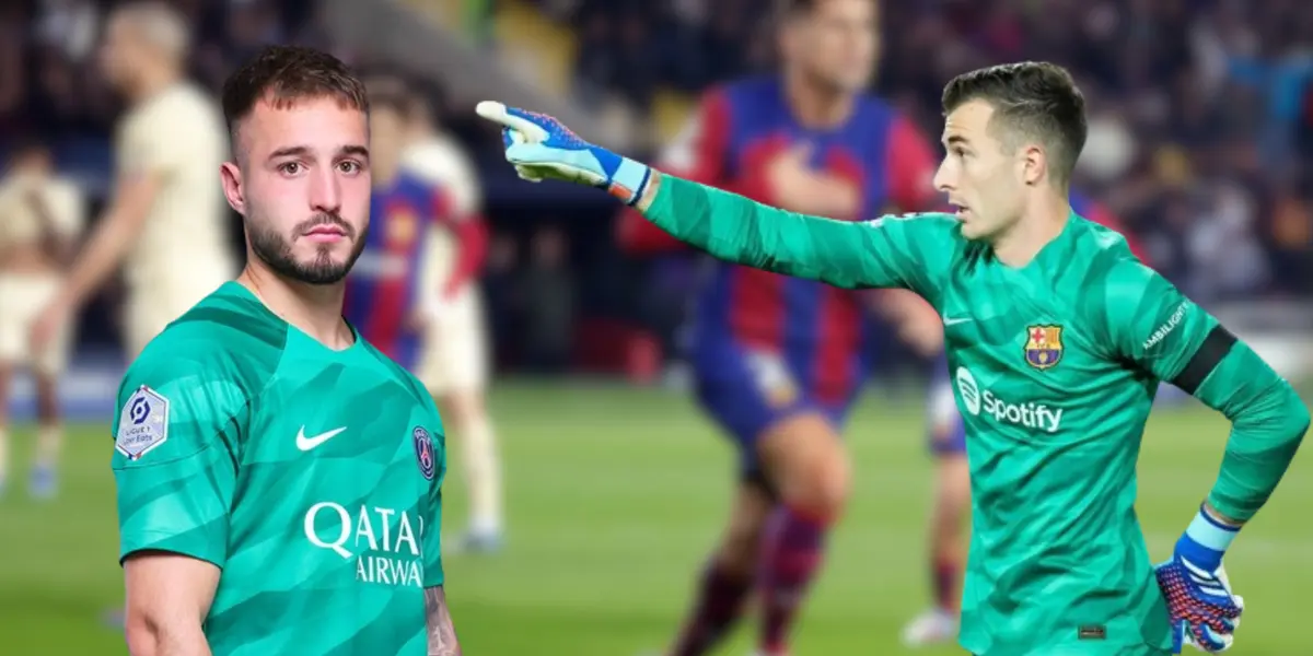 El canterano de 24 años prefirió quedarse para pelearle el lugar a Ter Stegen y ahora está dando sus frutos, mientras así le va a Arnau Tenas en París