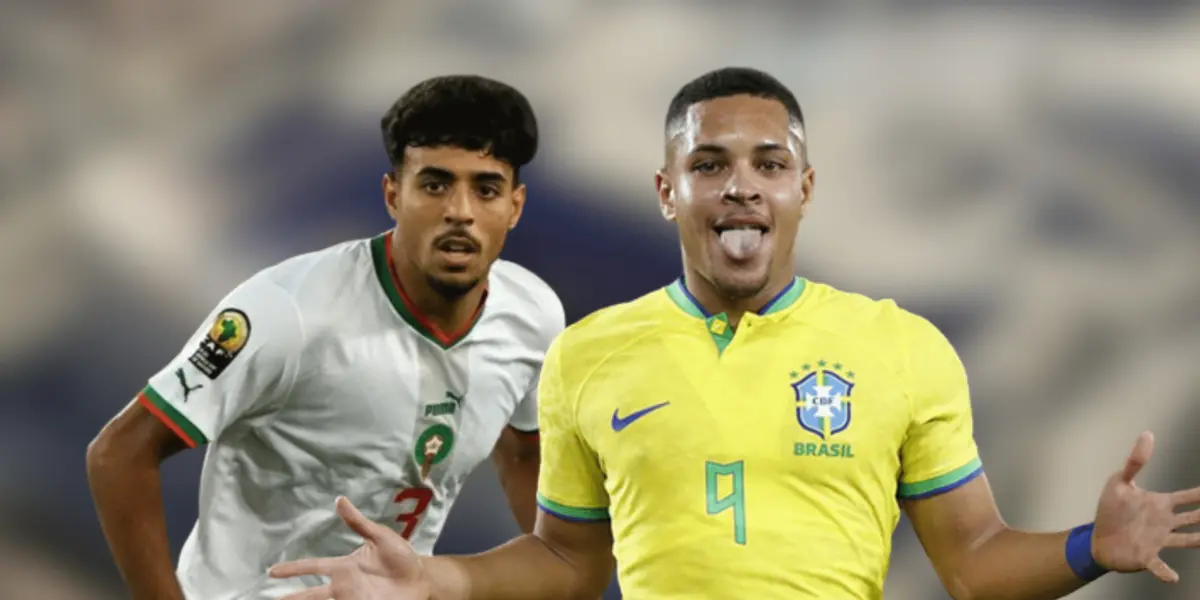 El canterano marroquí del Barça se enfrentó al Tigrinho con su selección de Brasil y lo desapareció del encuentro