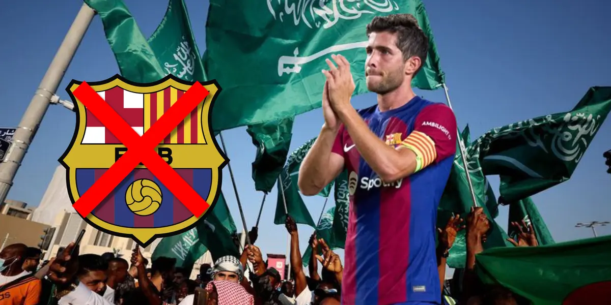 El capitán de la plantilla actual del Barça rechazó una oferta de Arabia por motivos personales que tiene que ver con su esposa