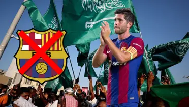 El capitán de la plantilla actual del Barça rechazó una oferta de Arabia por motivos personales que tiene que ver con su esposa