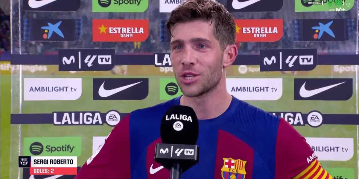 El capitán principal del Barça y canterano de la institución habló luego del partido y aclaró el asunto de las pitadas al equipo