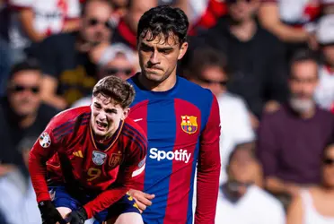 El club blaugrana no se olvidó de su amado Gavi, quien sufrió la rotura del ligamento cruzado, y así lo recordaron al comienzo del encuentro