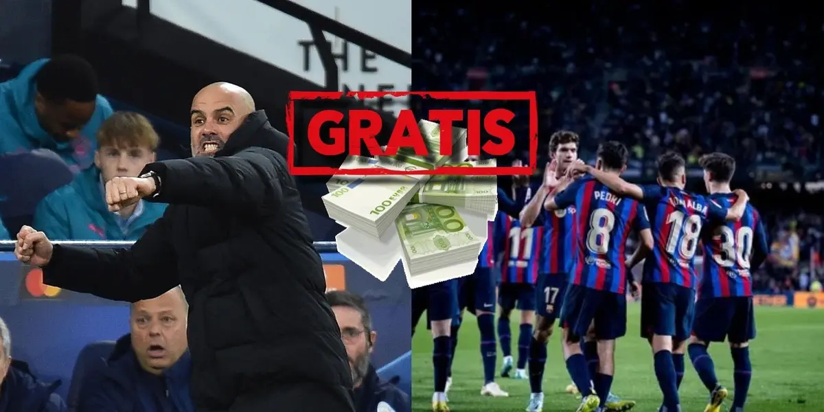 El conjunto blaugrana aprovecharía la pelea de Guardiola con este jugador para traerlo