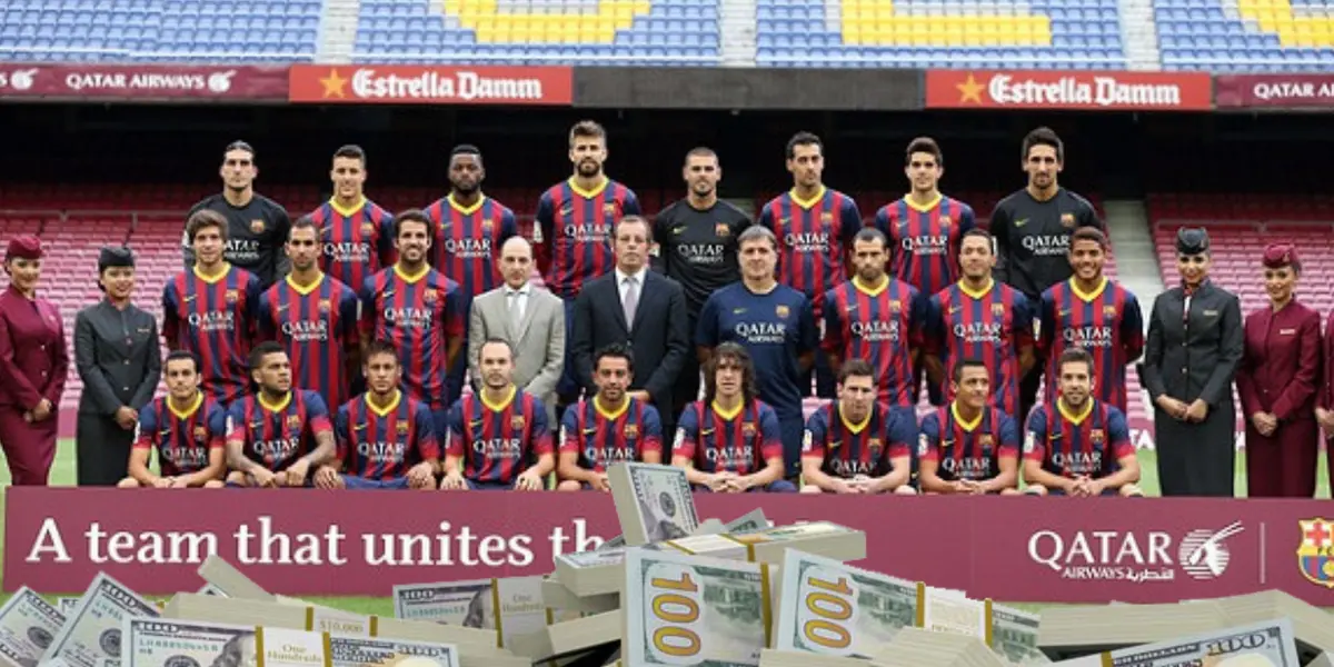 El conjunto blaugrana contó entre sus filas con un jugador que no le importaba jugar, sólo quería los millones que le ofrecieron de contrato