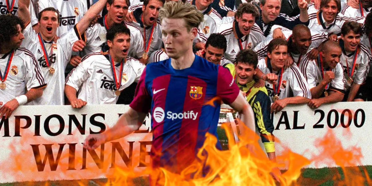 El conjunto blaugrana disputó ayer el partido ante los napolitanos y Frenkie no fue tan gravitante como siempre