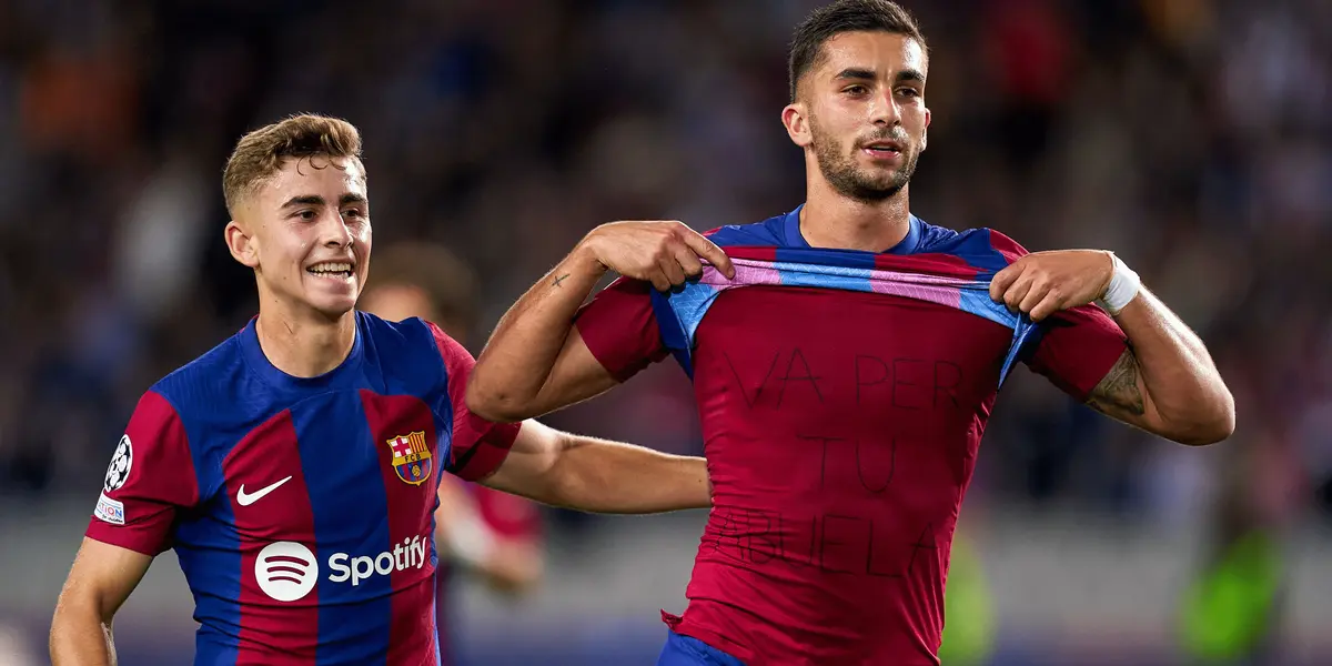 El conjunto blaugrana está ganando por 1 a 0 al elenco ucraniano y de la mano de Ferran Torres