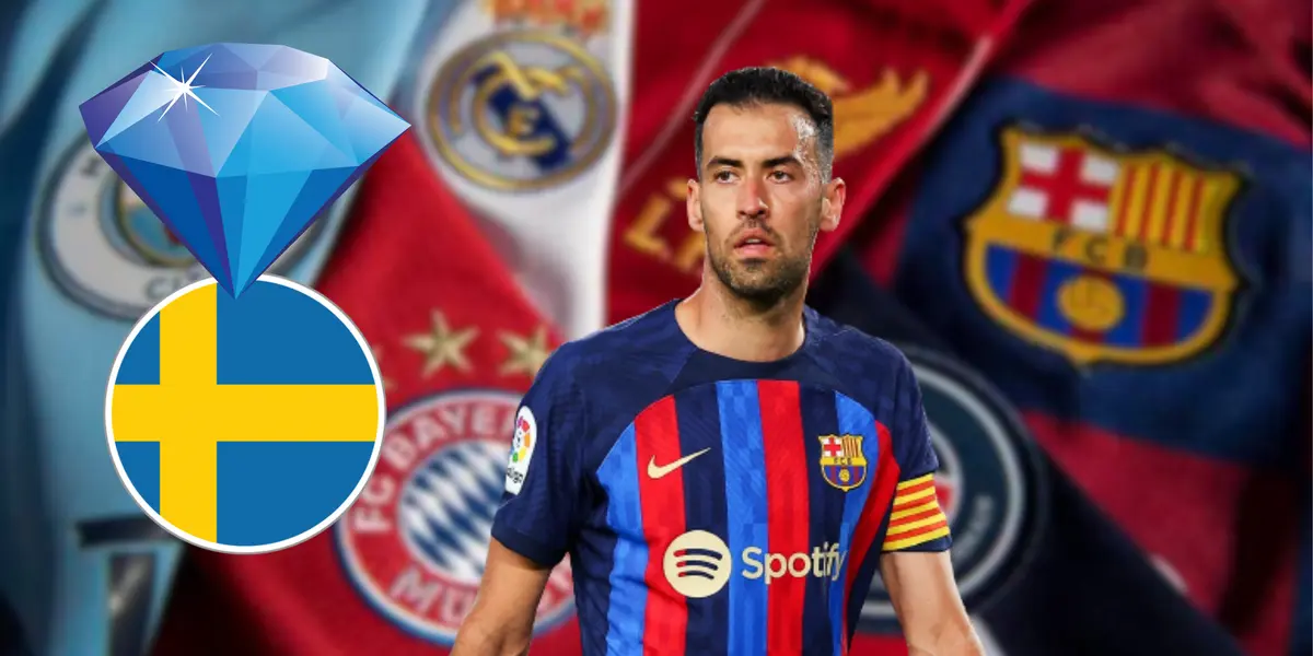 El conjunto blaugrana está tomando la delantera por una joya sueca que juega de pivote y tiene la fama de no errar pases, tal y como Busi lo hacía