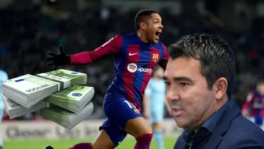 El conjunto blaugrana le estaba ganando al Osasuna, ante los ojos de este nuevo refuerzo para el club