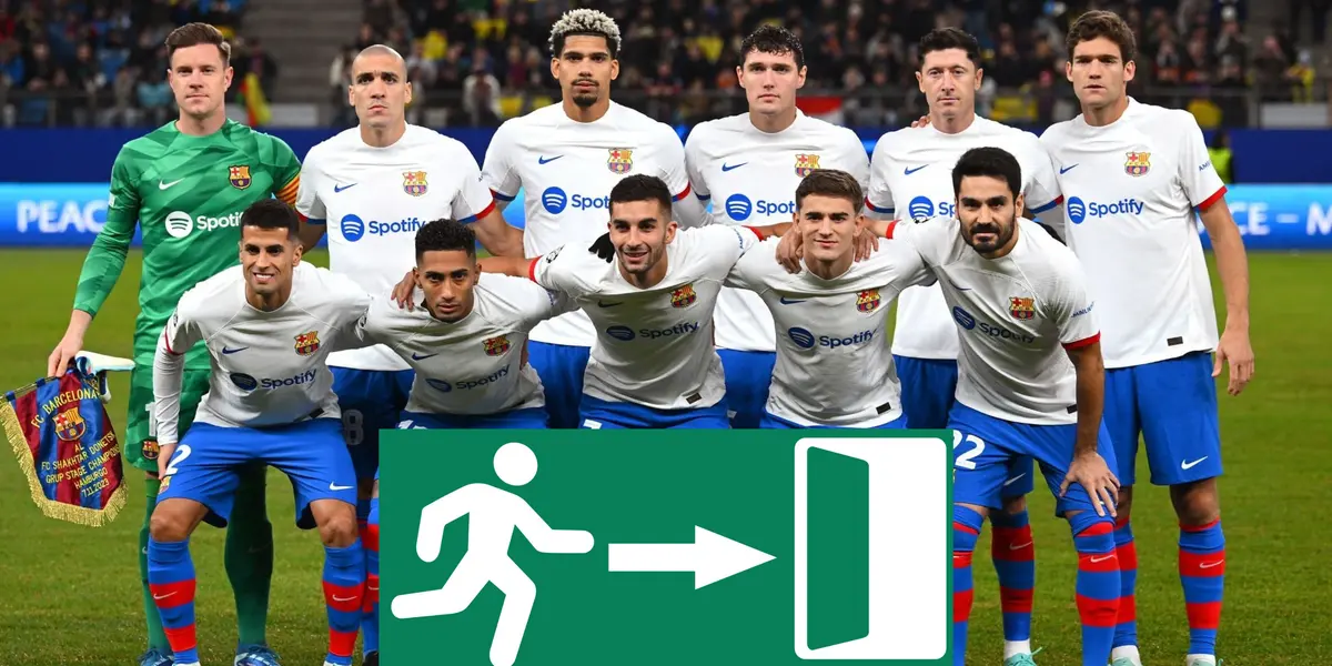 El conjunto blaugrana no está pasando por un buen momento futbolístico y hay jugadores que están apuntados por ello, y uno estaría con un pie fuera del club