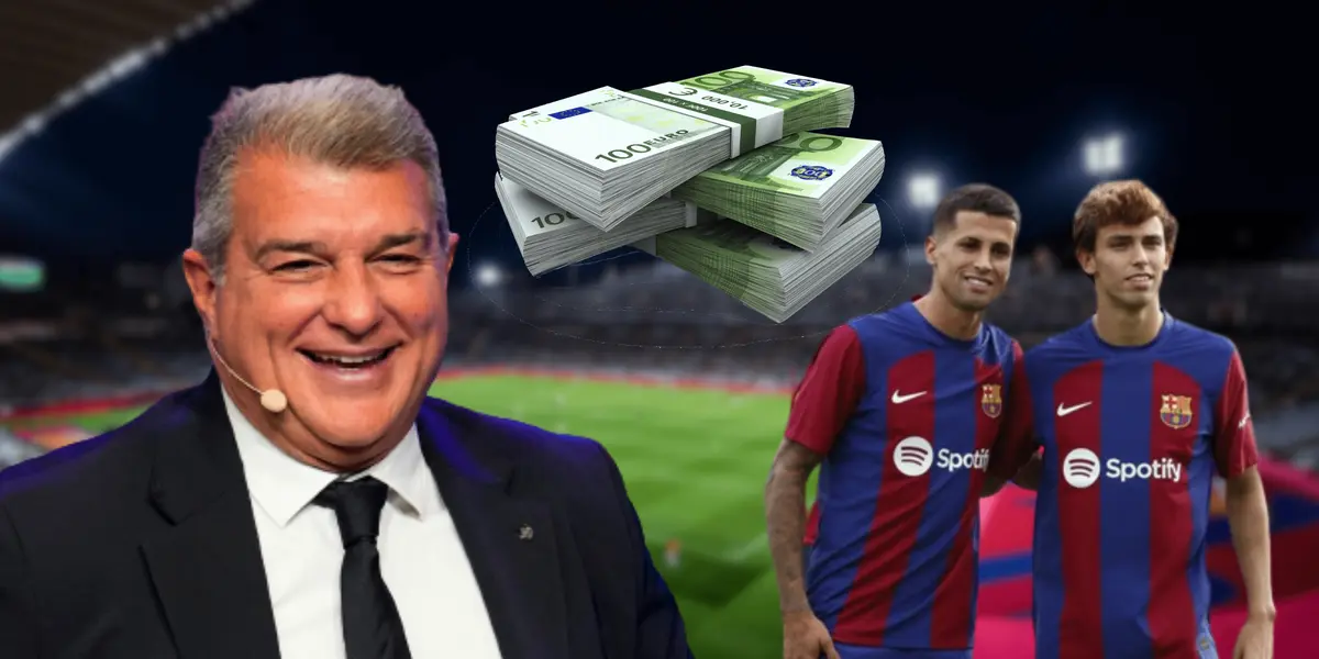 El conjunto blaugrana no tiene un duro en las arcas del club y cada vez es más complicado fichar, pero el presidente aseguró que los Joaos se quedan